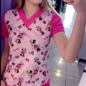 Chaqueta sublimado de Minie color fucsia